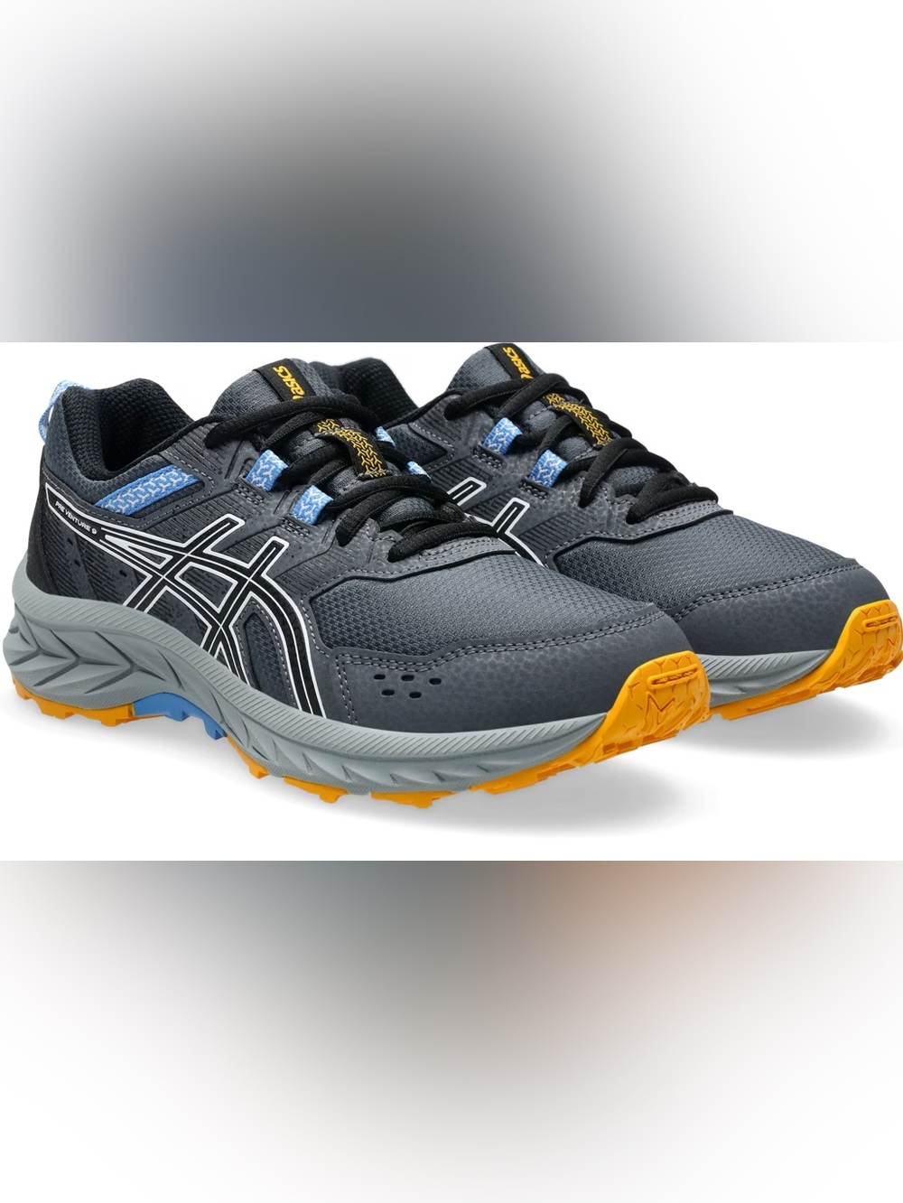 BRAND NEW boy youth asics pre venture 9 shoes size 5.5Y
